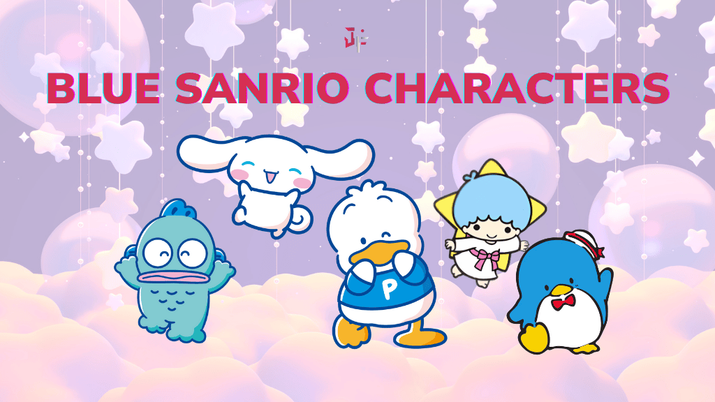 blue sanrio characters