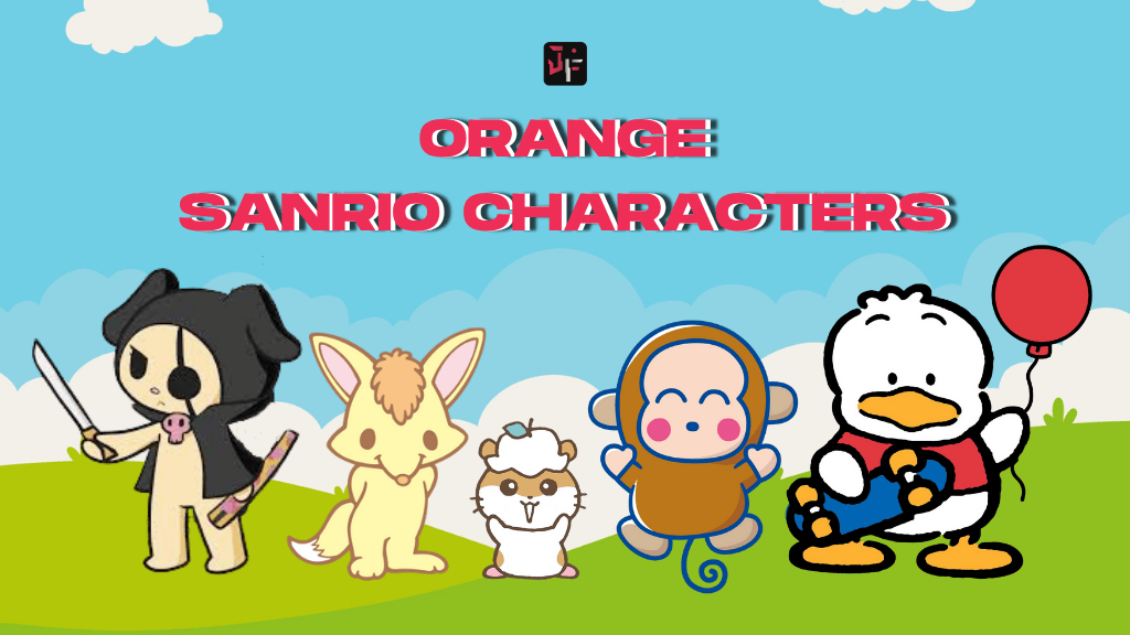 orange sanrio characters
