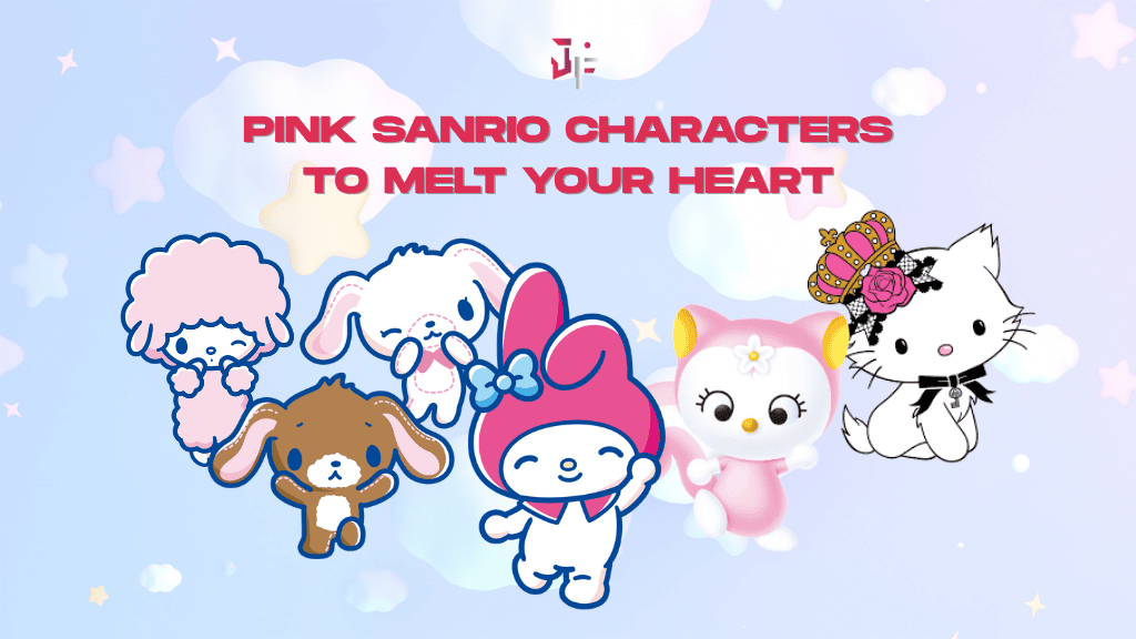 pink sanrio characters