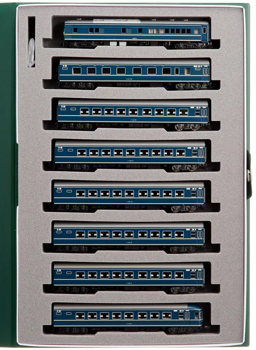 Kato N Gauge 20 Series 8-Car Railway Model Set - Sleeper Express Sakura Sasebo 10-1142- Japan Figure Store - #1 Bring To You The Best Japanese Goods
