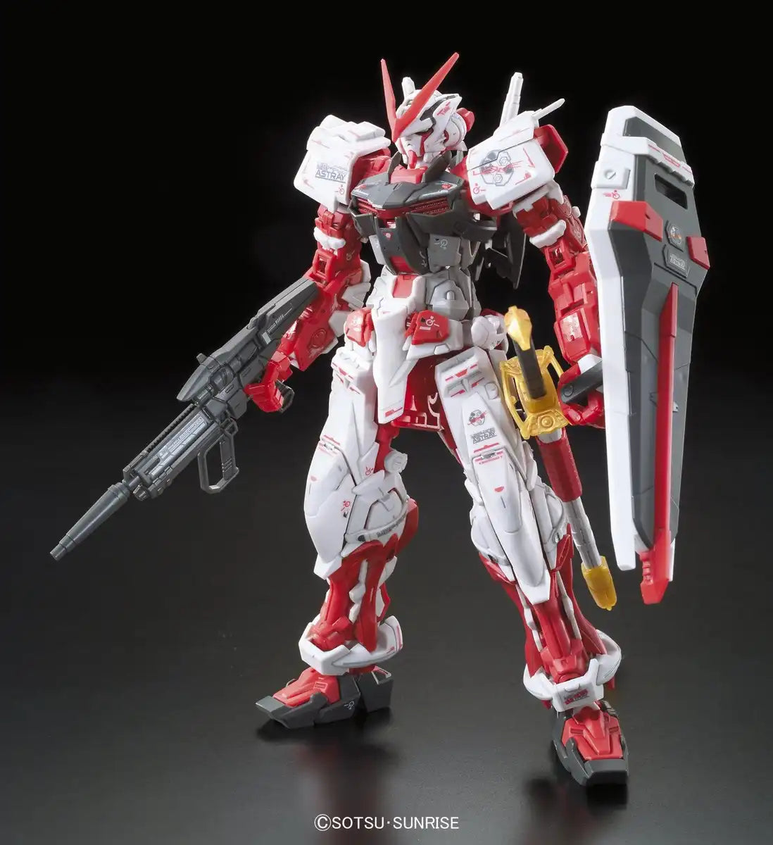 Rg Mobile Suit Gundam Seed Astray Mbf-P02 Gundam Astray Red Frame 1/144 Scale Color Coded Plastic Model- Japan Figure Store - #1 Bring To You The Best Japanese Goods