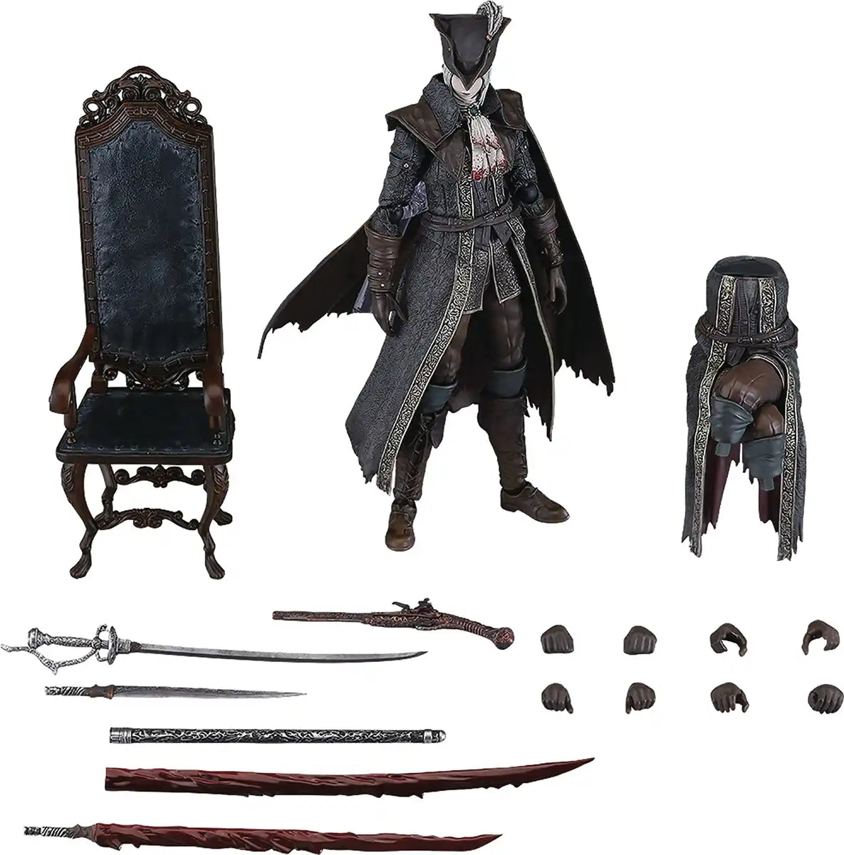 Figma Bloodborne The Old Hunters Edition Maria Of The Clock Tower Dx Edition Non-Scale Abs Pvc Painted Action Figure M06774- Japan Figure Store - #1 Bring To You The Best Japanese Goods