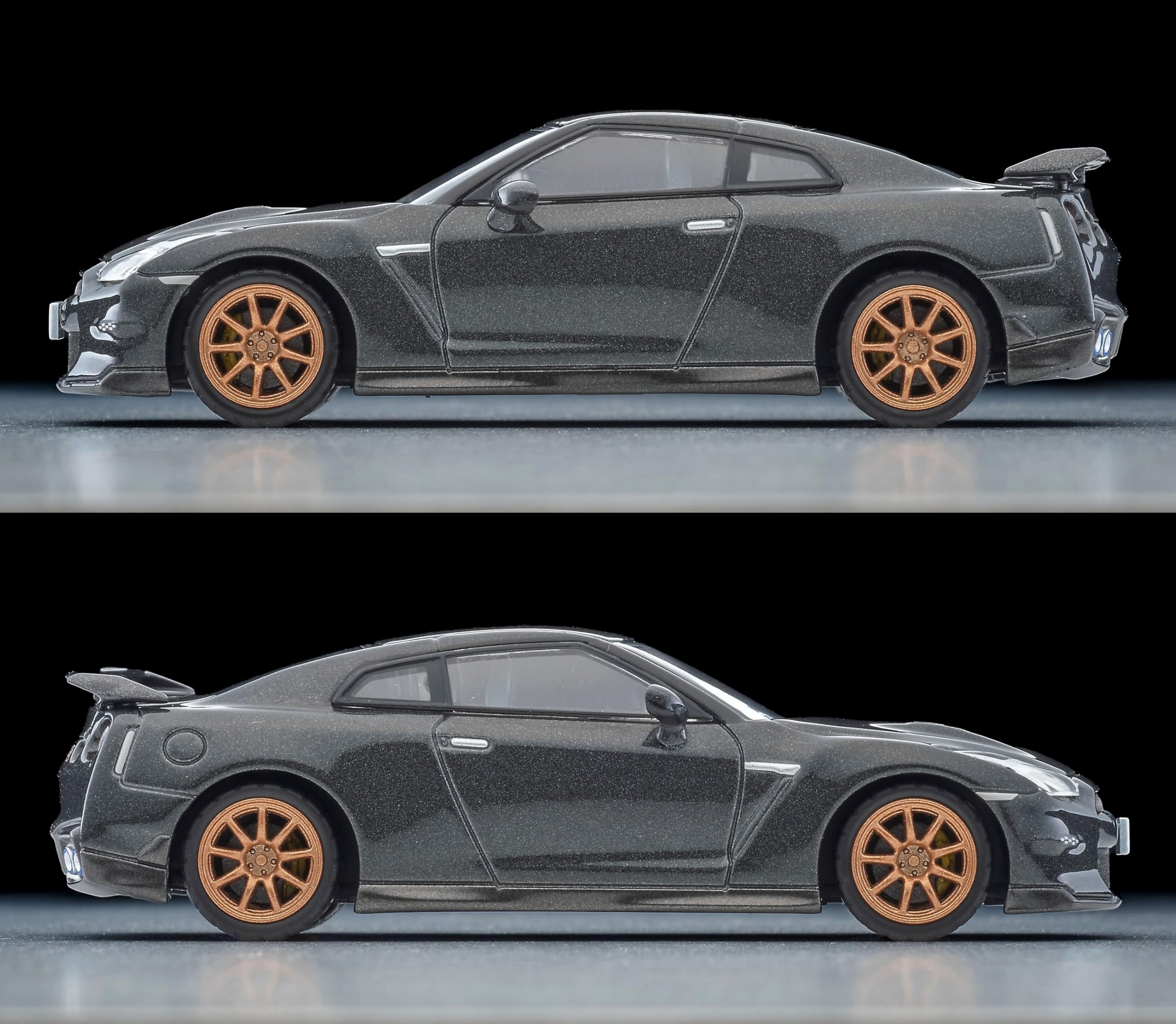 Tomytec 1/64 Scale Nissan GT-R Premium T-Spec 2024 Model Black- Japan Figure Store - #1 Bring To You The Best Japanese Goods