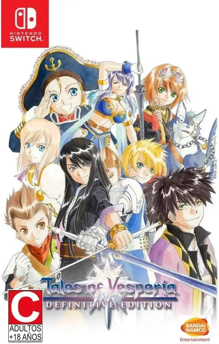 Bandai Namco Entertainment Tales of Vesperia Definitive Edition Switch US Import