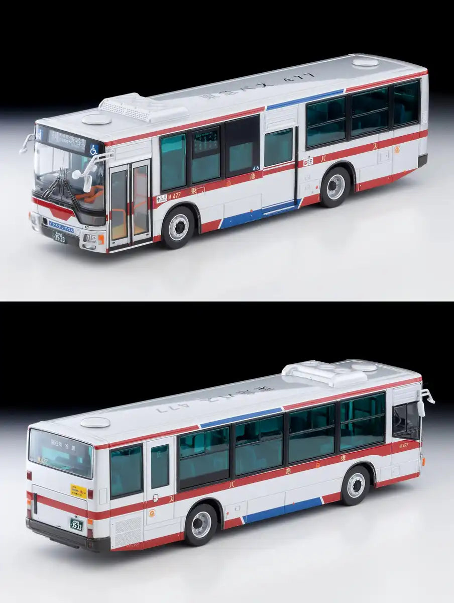 Tomytec 1/64 Mitsubishi Fuso Aero Star Non-Step Bus Model Lv-N342B Tokyu