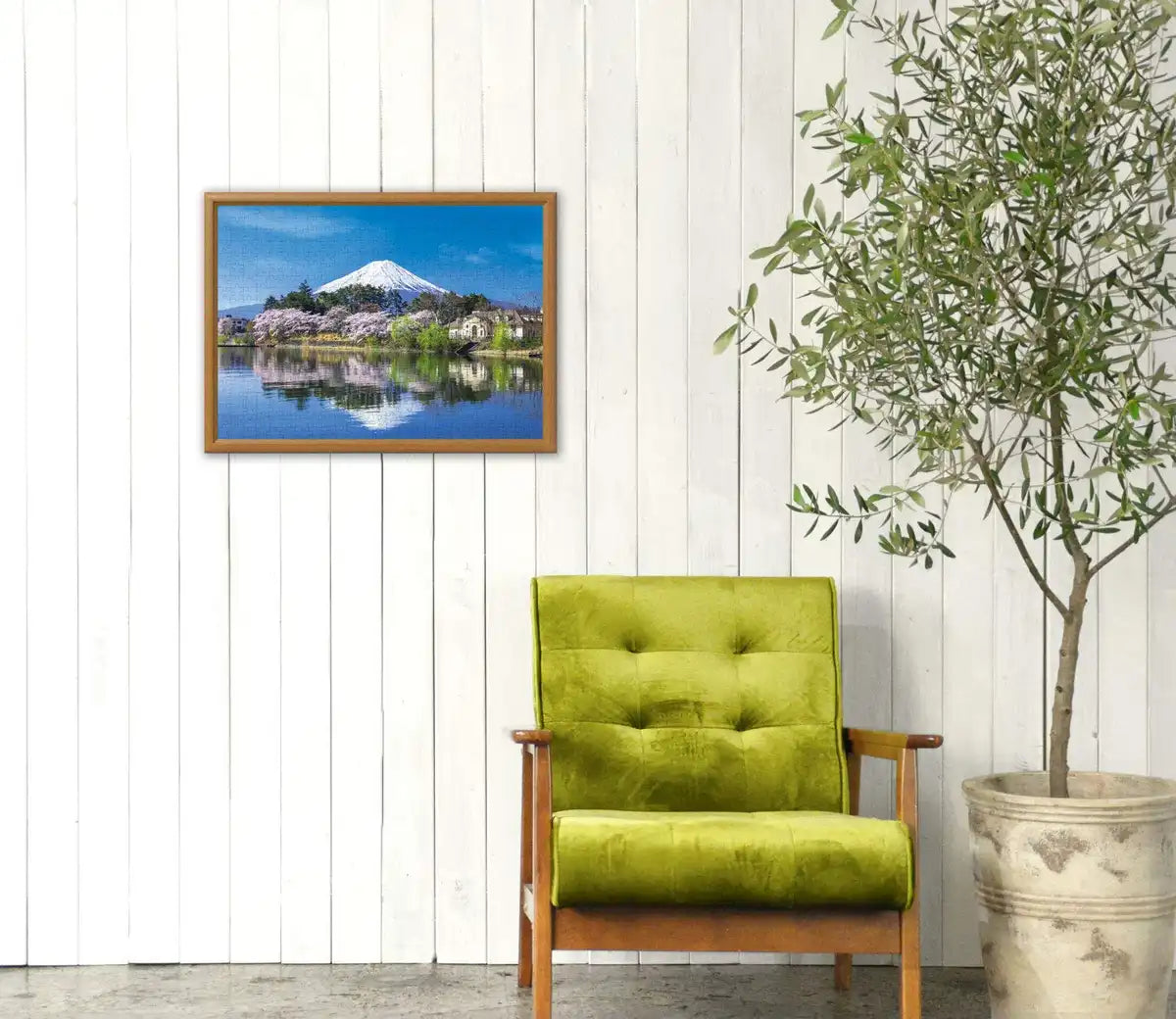 APPLEONE 500-280 Jigsaw Puzzle Mt.Fuji And Cherry Blossoms 500 Pieces- Japan Figure Store - #1 Bring To You The Best Japanese Goods