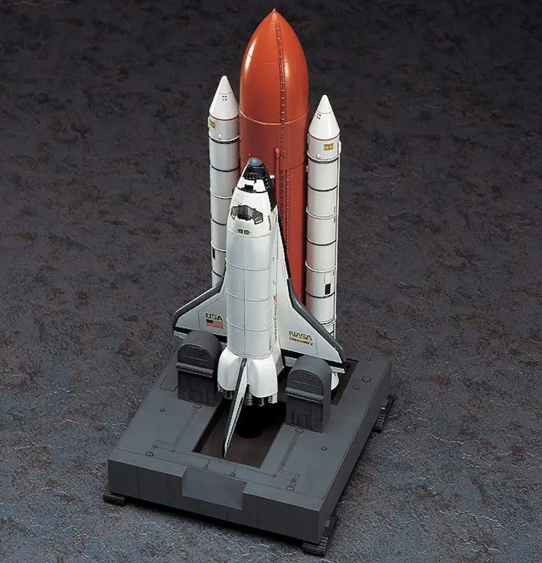 HASEGAWA 1/200 Space Shuttle Orbiter W/Boosters Plastic Model- Japan Figure Store - #1 Bring To You The Best Japanese Goods