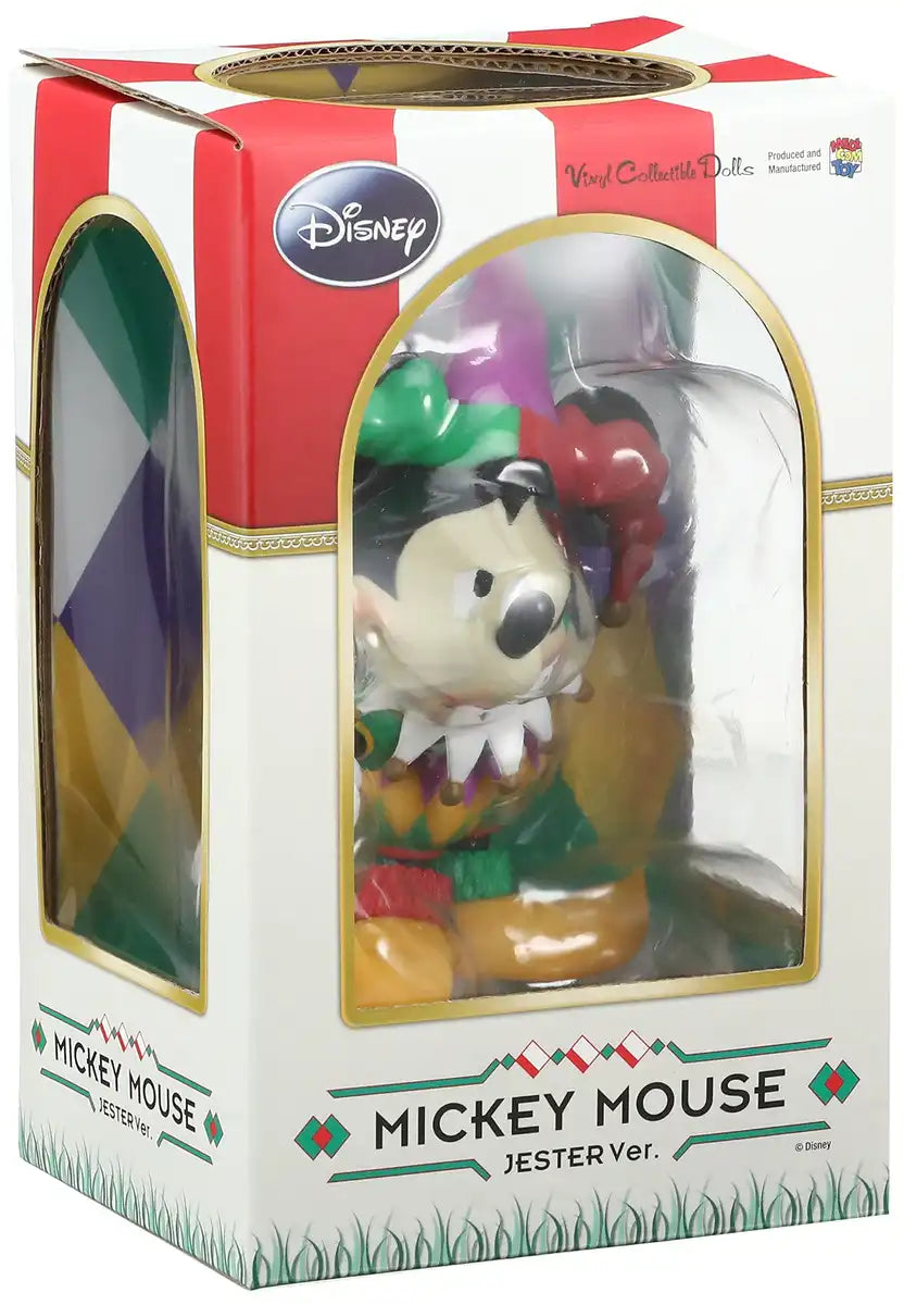 MEDICOM Vcd-174 Disney Mickey Mouse Jester Vinyl Figure- Japan Figure Store - #1 Bring To You The Best Japanese Goods