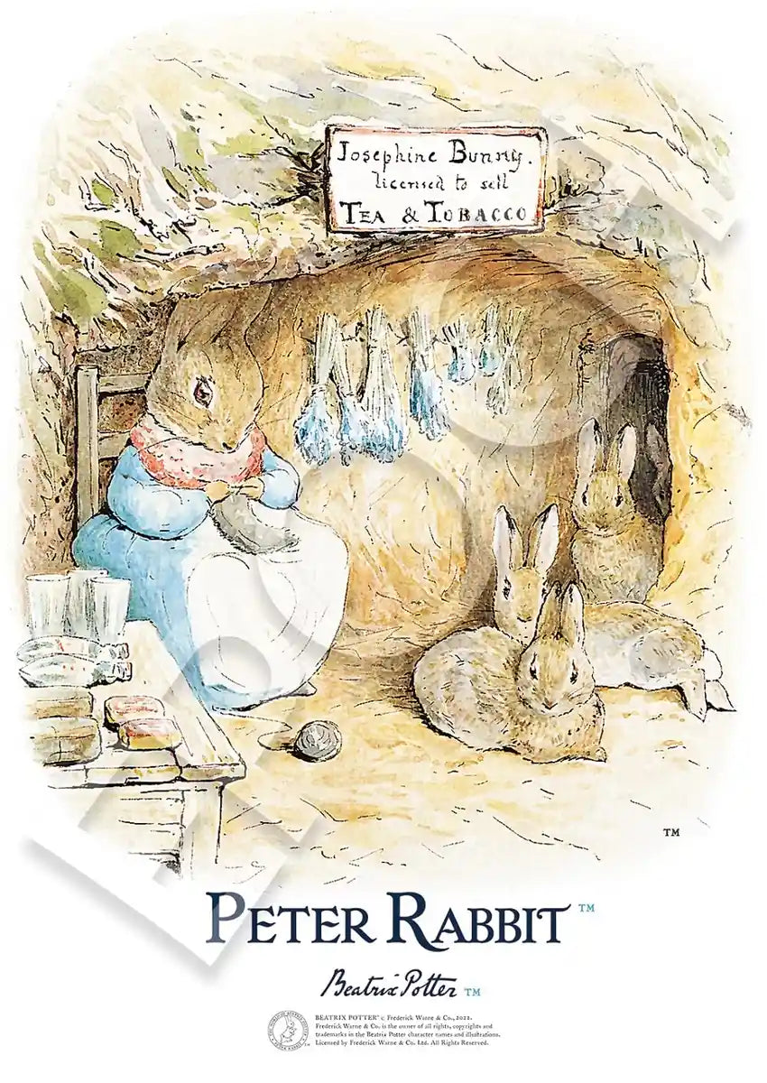 216 Piece Jigsaw Puzzle Peter Rabbit Artworks Of Beatrix Potter™ Peter&S Mother And 3 Sisters Small Piece (18.2X25.7Cm)- Japan Figure Store - #1 Bring To You The Best Japanese Goods