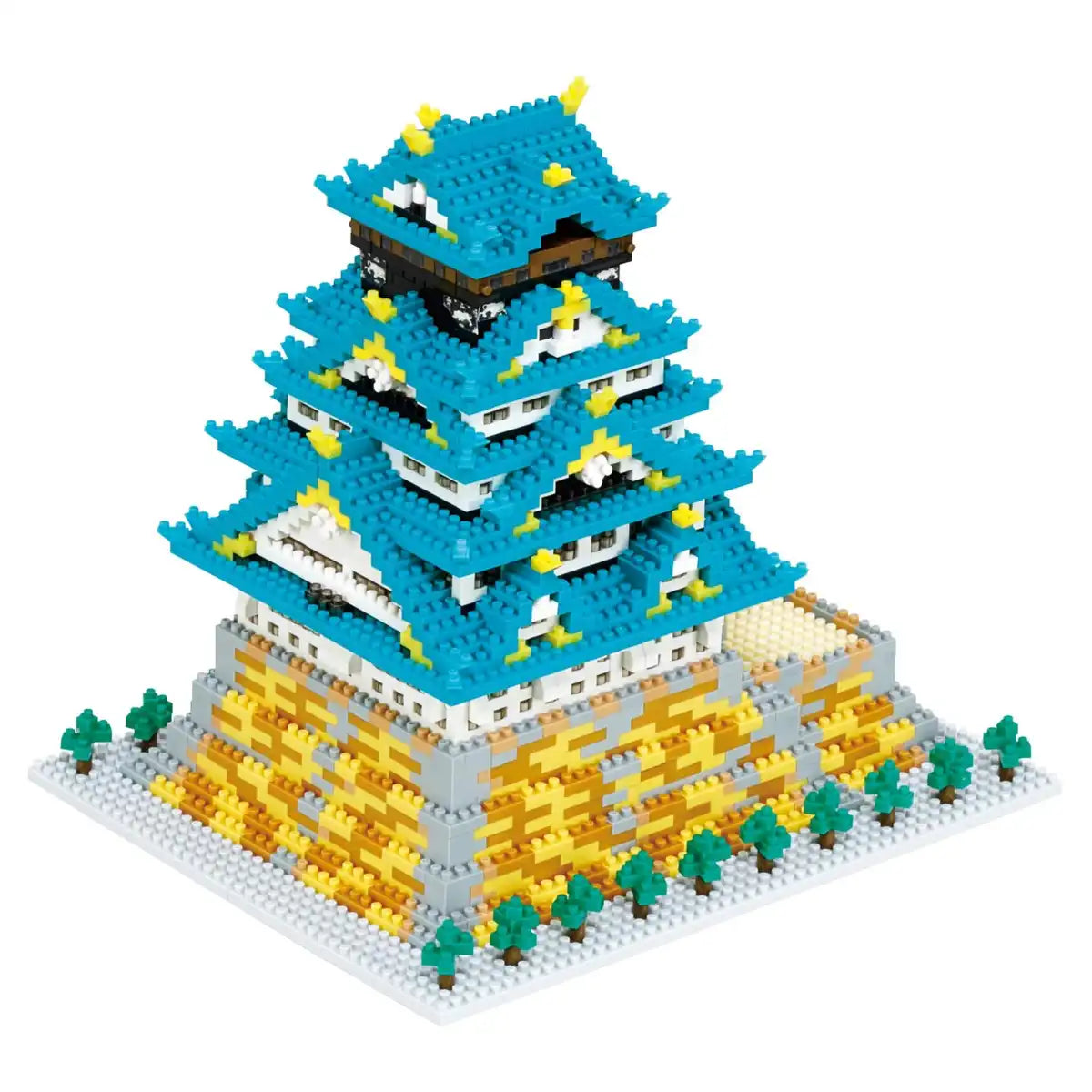 KAWADA Nb-049 Nanoblock Osaka Castle Deluxe Edition- Japan Figure Store - #1 Bring To You The Best Japanese Goods