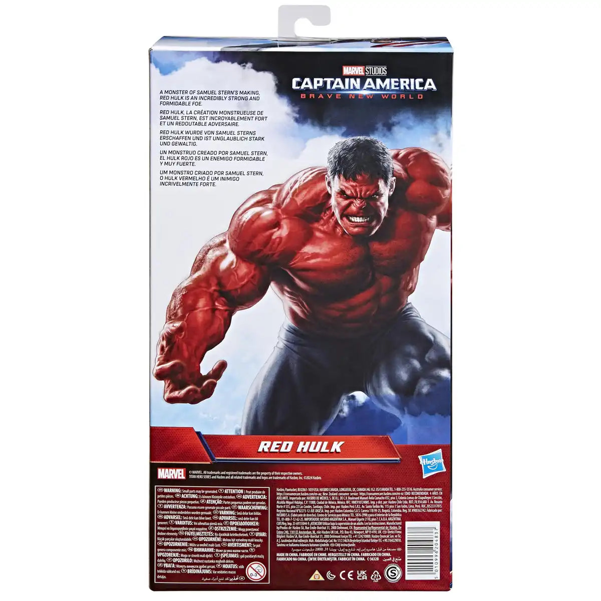 Marvel Hasbro Captain America Red Hulk 12-Inch Titan Hero Action Figure Toy- Japan Figure Store - #1 Bring To You The Best Japanese Goods