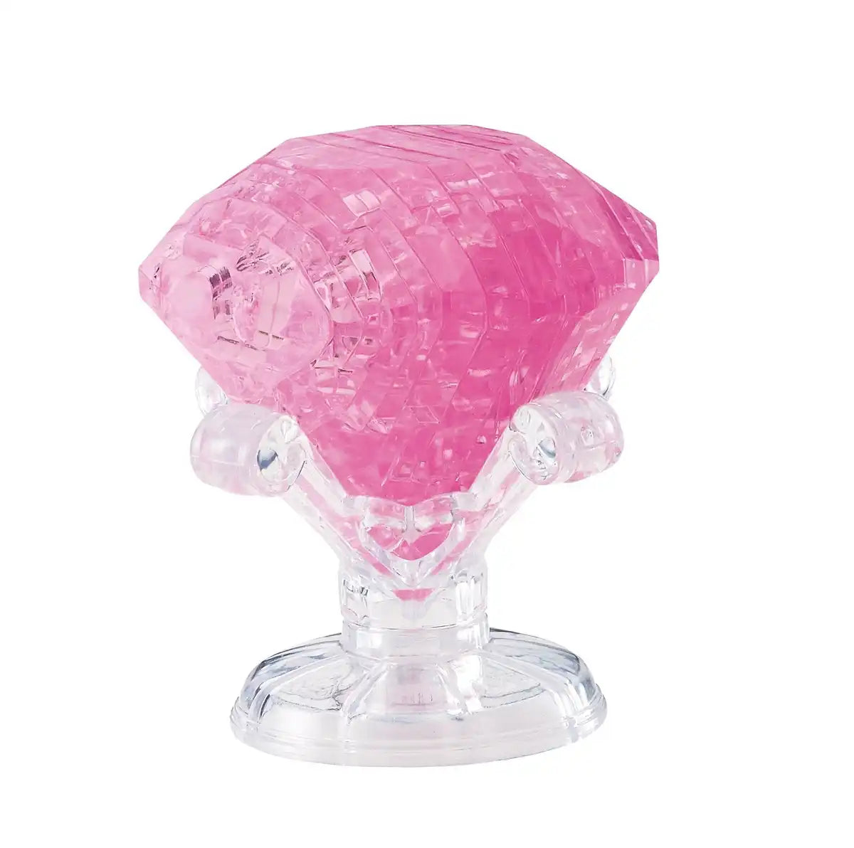 Beverly Crystal 3D Puzzle 50184 Pink Diamond Crystal Jigsaw Puzzle Block Toys- Japan Figure Store - #1 Bring To You The Best Japanese Goods