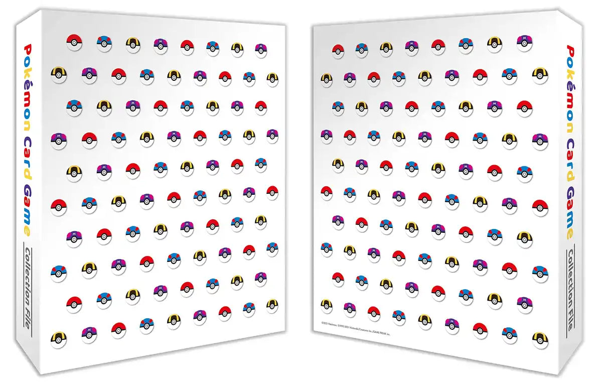 POKEMON CARD GAME Poke Ball Design Collection Binder- Japan Figure Store - #1 Bring To You The Best Japanese Goods
