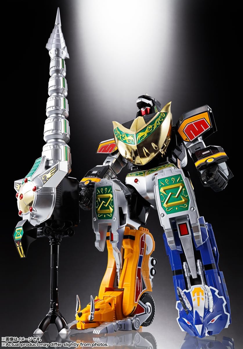Gx-72 & Gx-78 Dragon Caesar 260Mm Action Figure - Soul Of Chogokin Dinosaur Sentai Zyuranger Beast Emperor Daijushin By Bandai Spirits (Japan)- Japan Figure Store - #1 Bring To You The Best Japanese Goods