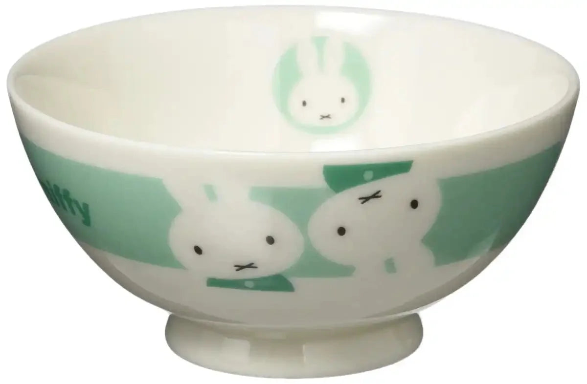 Kaneshotouki Miffy Tea Bowl M Green 277105- Japan Figure Store - #1 Bring To You The Best Japanese Goods