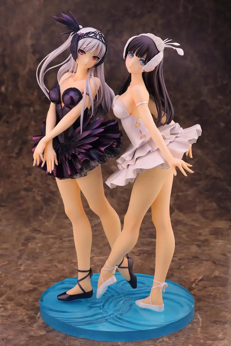 Skytube Japan T2 Art Girls White Odette & Black Odile 1/6 Pvc Figure- Japan Figure Store - #1 Bring To You The Best Japanese Goods