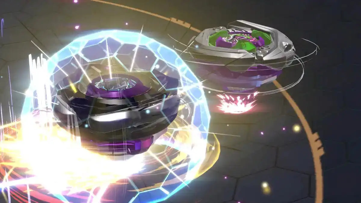 Nintendo Beyblade X Evo Battle Switch Bundle with Bonuses and Stickers