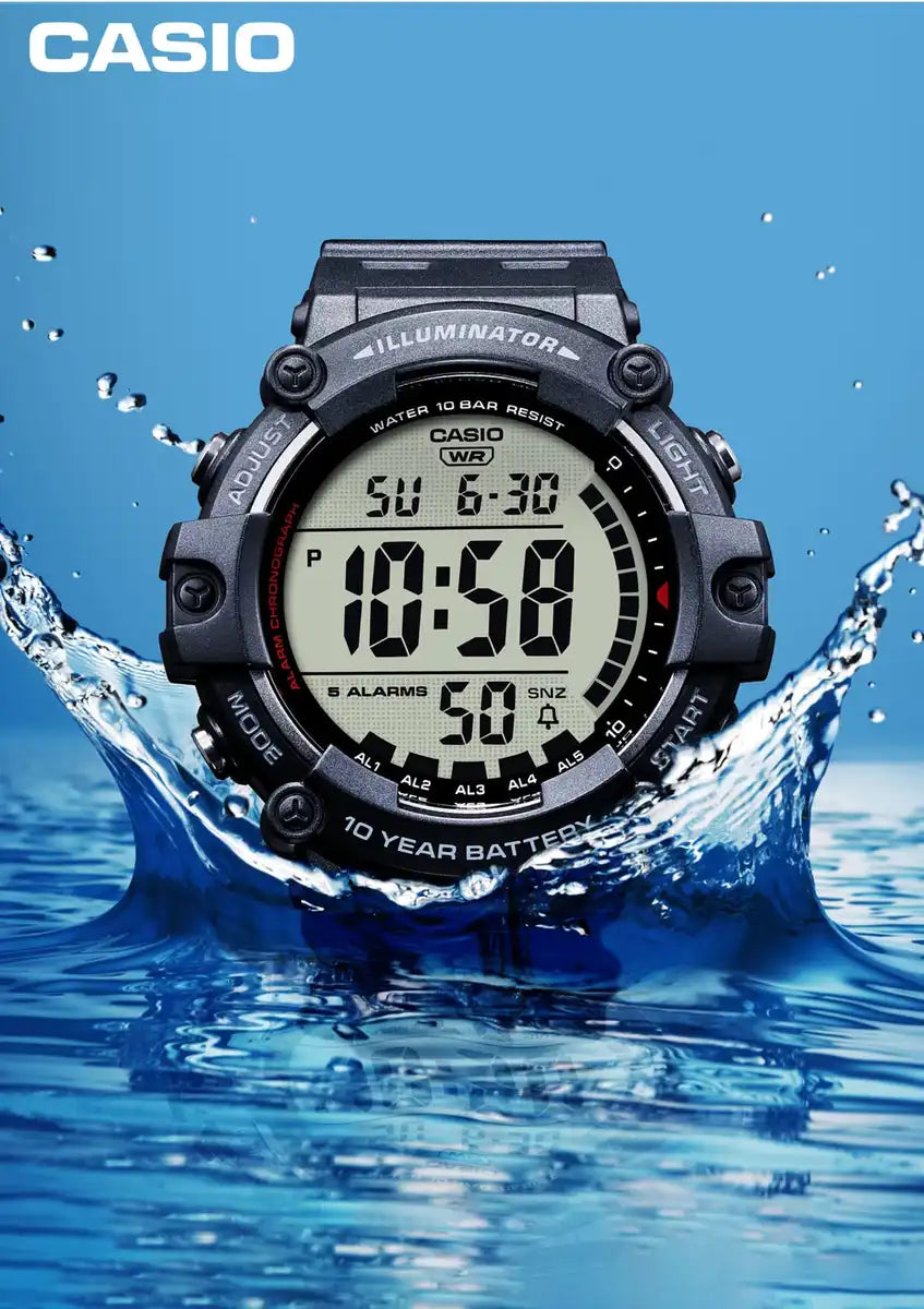 Ae-1500Wh-8Bjf Casio Watch Men's Gray Collection- Japan Figure Store - #1 Bring To You The Best Japanese Goods