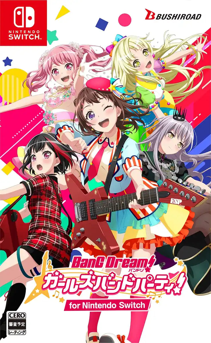 Bushiroad Bang Dream! Girls Band Party Game for Nintendo Switch with Exclusive Digital Wallpaper Set- Japan Figure Store - #1 Bring To You The Best Japanese Goods