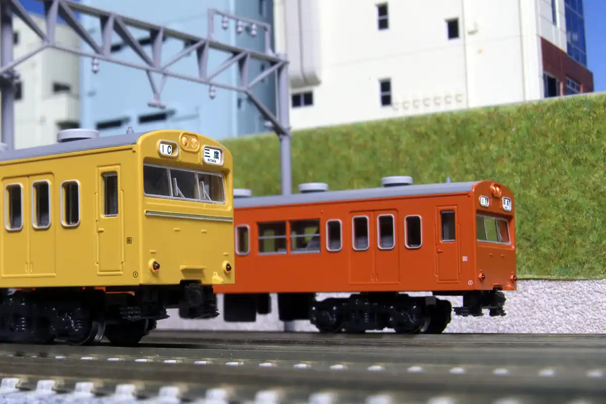 Kato N Gauge 103 Series 3-Car Set - Orange Intermediate 10-1744B Railway Model Train- Japan Figure Store - #1 Bring To You The Best Japanese Goods