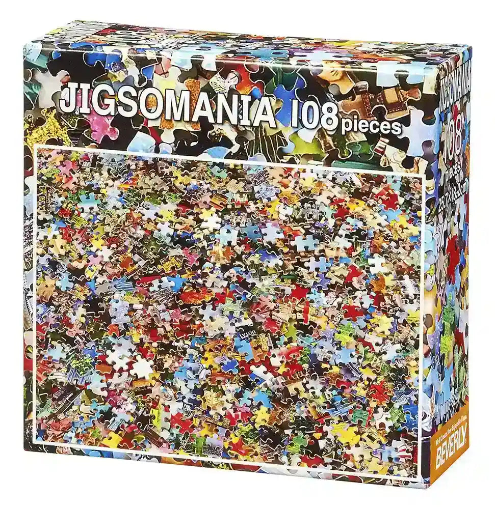 Beverly Jigsaw Puzzle 108-824 Jigsaw Mania (108 Pieces) Paper Jigsaw Puzzle- Japan Figure Store - #1 Bring To You The Best Japanese Goods