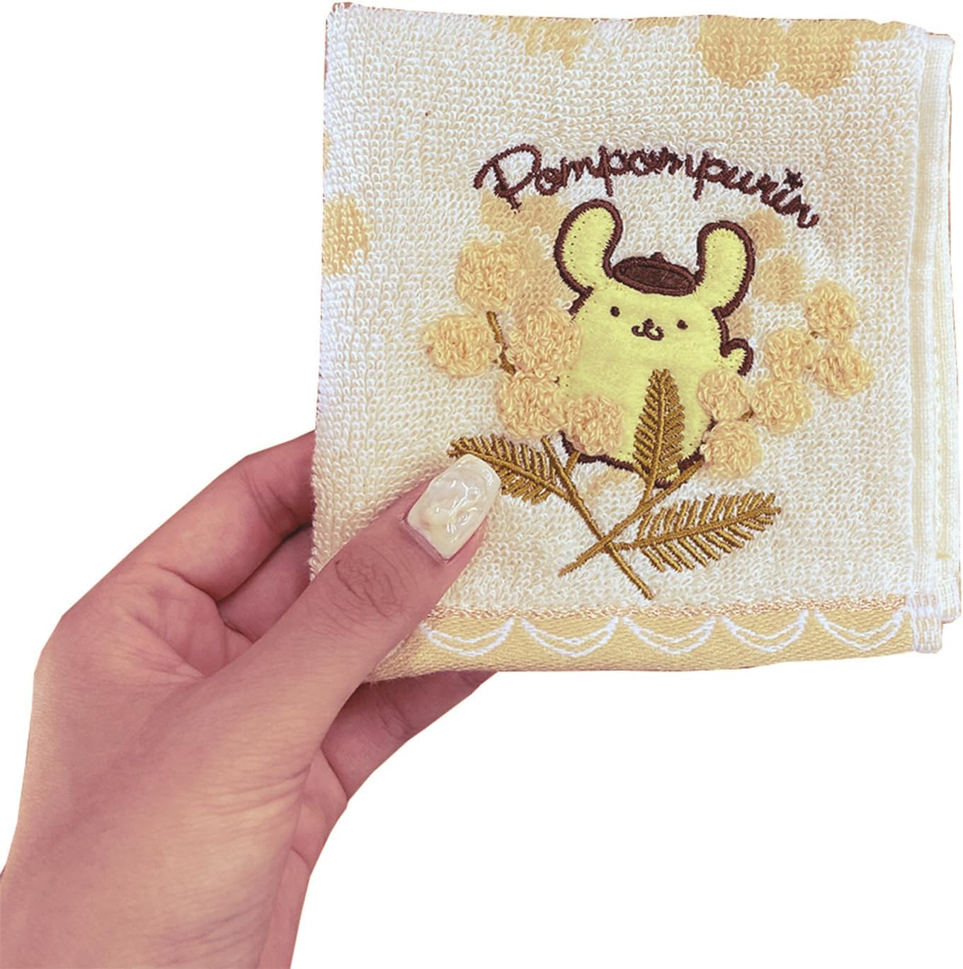 Marushin Pompompurin Mini Towel Bloom 886955