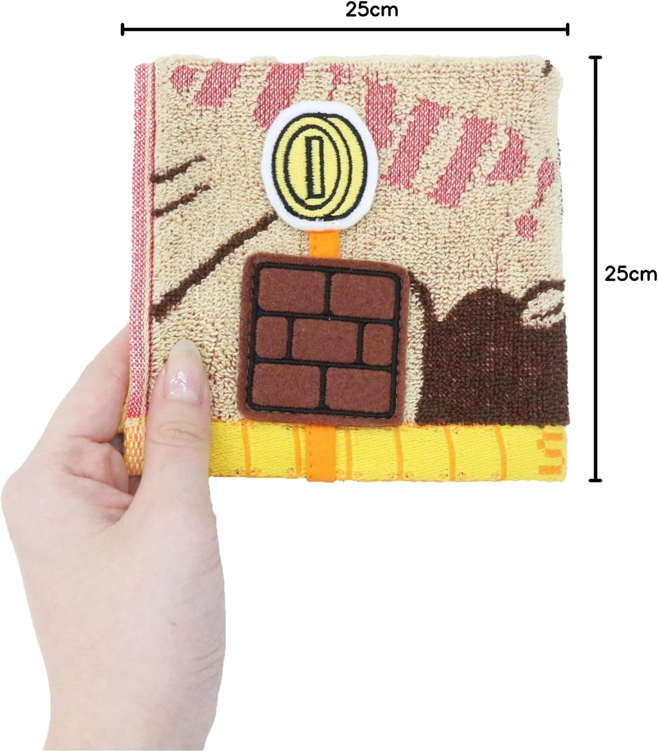 MARUSHIN Super Mario Mini Towel Break Block