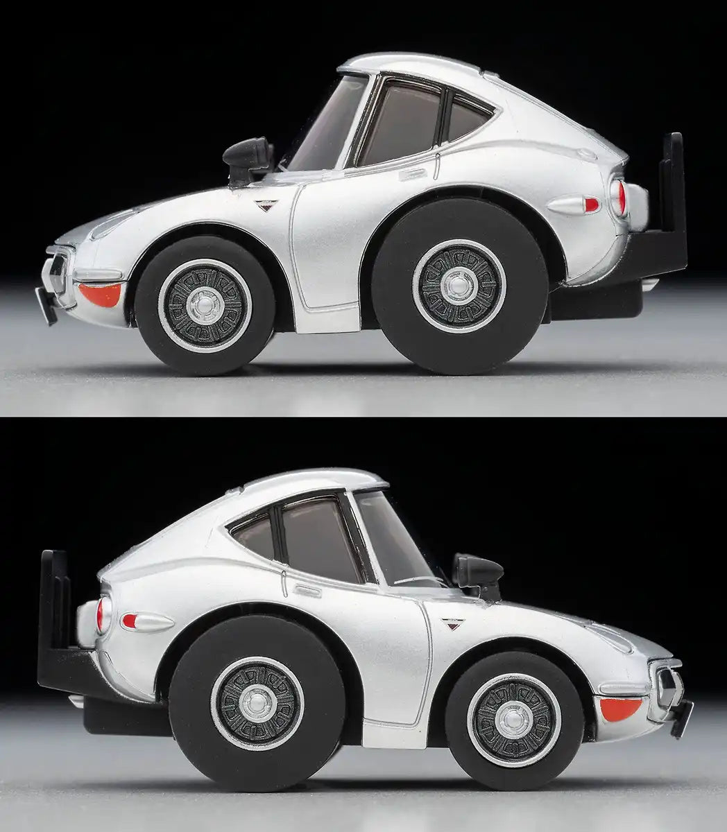 Tomytec Silver Toyota 2000Gt Finished Model - Choroq Zero Z-76F Collection- Japan Figure Store - #1 Bring To You The Best Japanese Goods