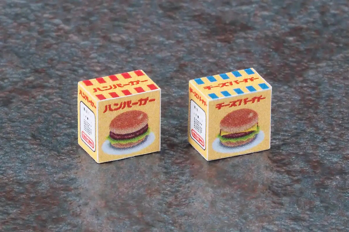 Hasegawa 1/12 Figure Accessory Series Retro Vending Machine (Hamburger) Fa11- Japan Figure Store - #1 Bring To You The Best Japanese Goods