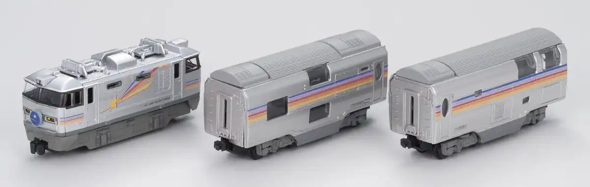 BANDAI - B-Train Shorty Sleeping Express 'Cassiopeia' Set A 3 Cars Set - N Scale- Japan Figure Store - #1 Bring To You The Best Japanese Goods