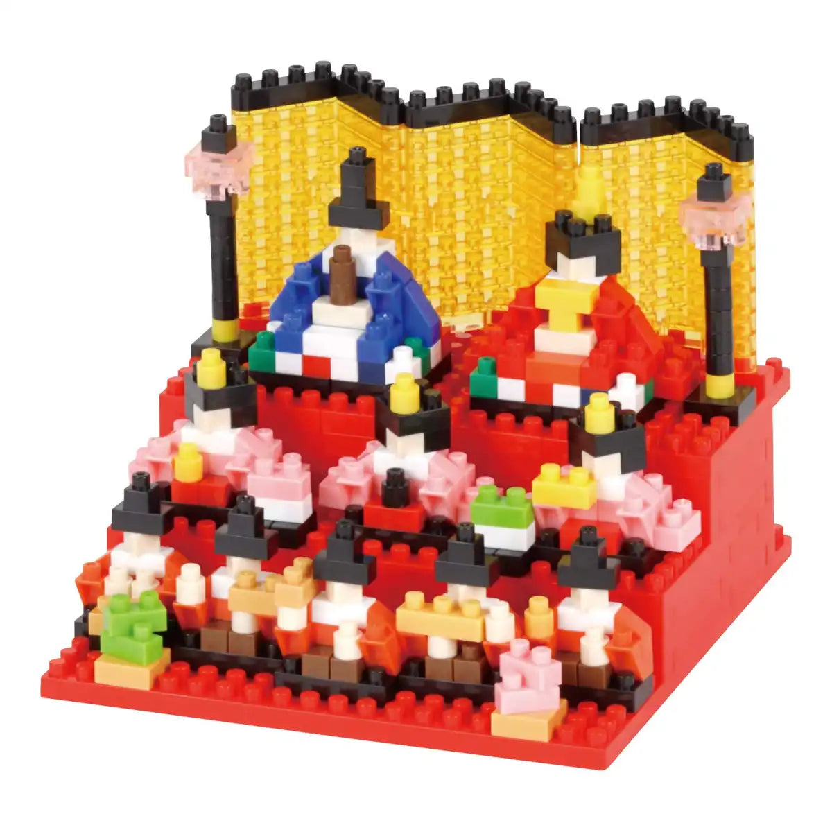 KAWADA Nbh-208 Nanoblock Hina-Dolls- Japan Figure Store - #1 Bring To You The Best Japanese Goods