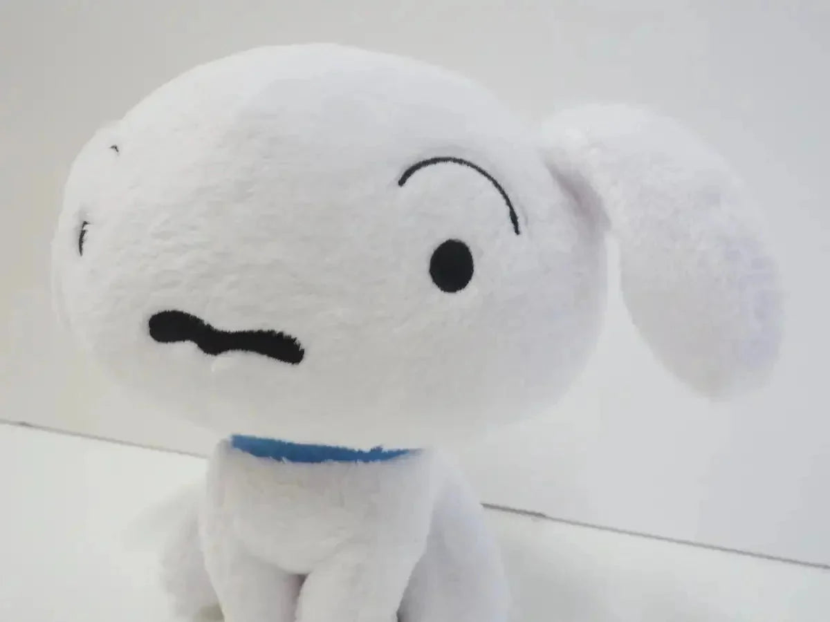SAN-EI Crayon Shin-Chan Plush Doll Shiro S 904317 Tjn- Japan Figure Store - #1 Bring To You The Best Japanese Goods