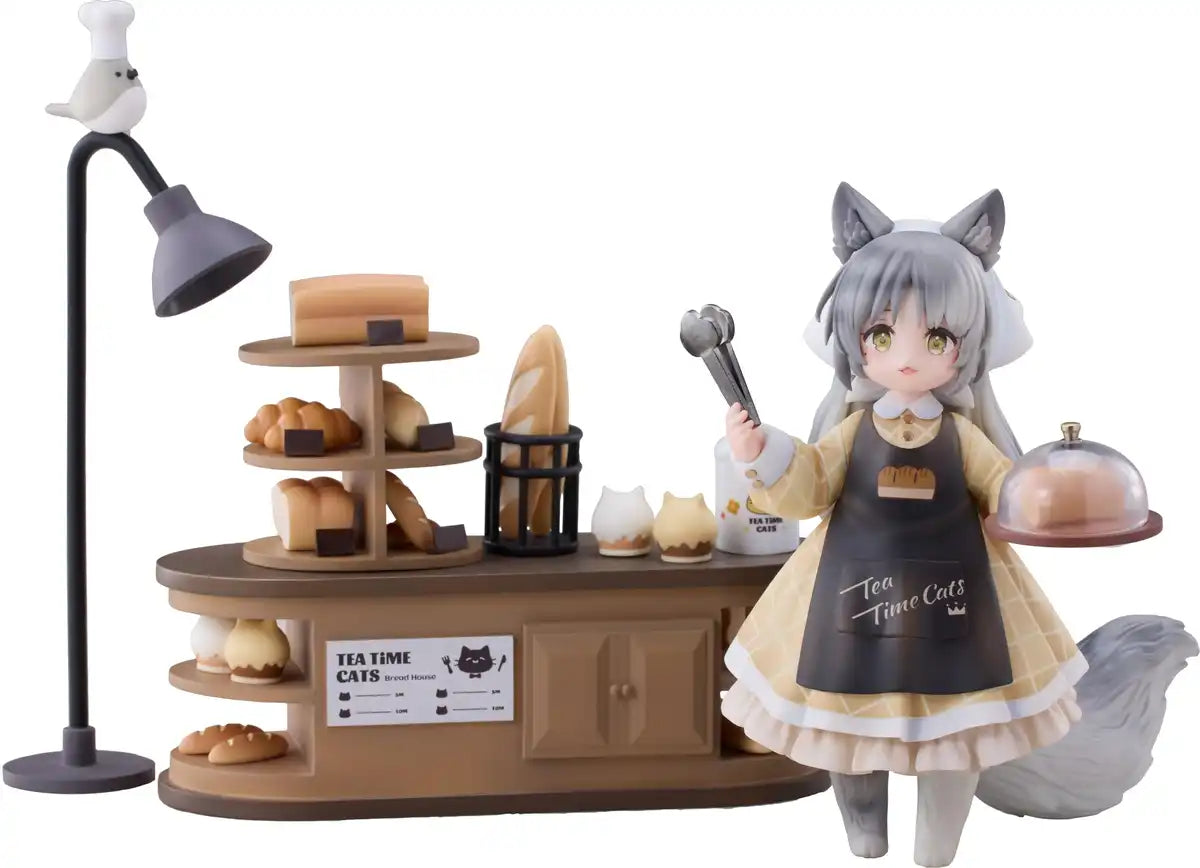 Within Limits Original DLC Series Tea Time Cats Clerk Cat Meow Town Bread House- Japan Figure Store - #1 Bring To You The Best Japanese Goods