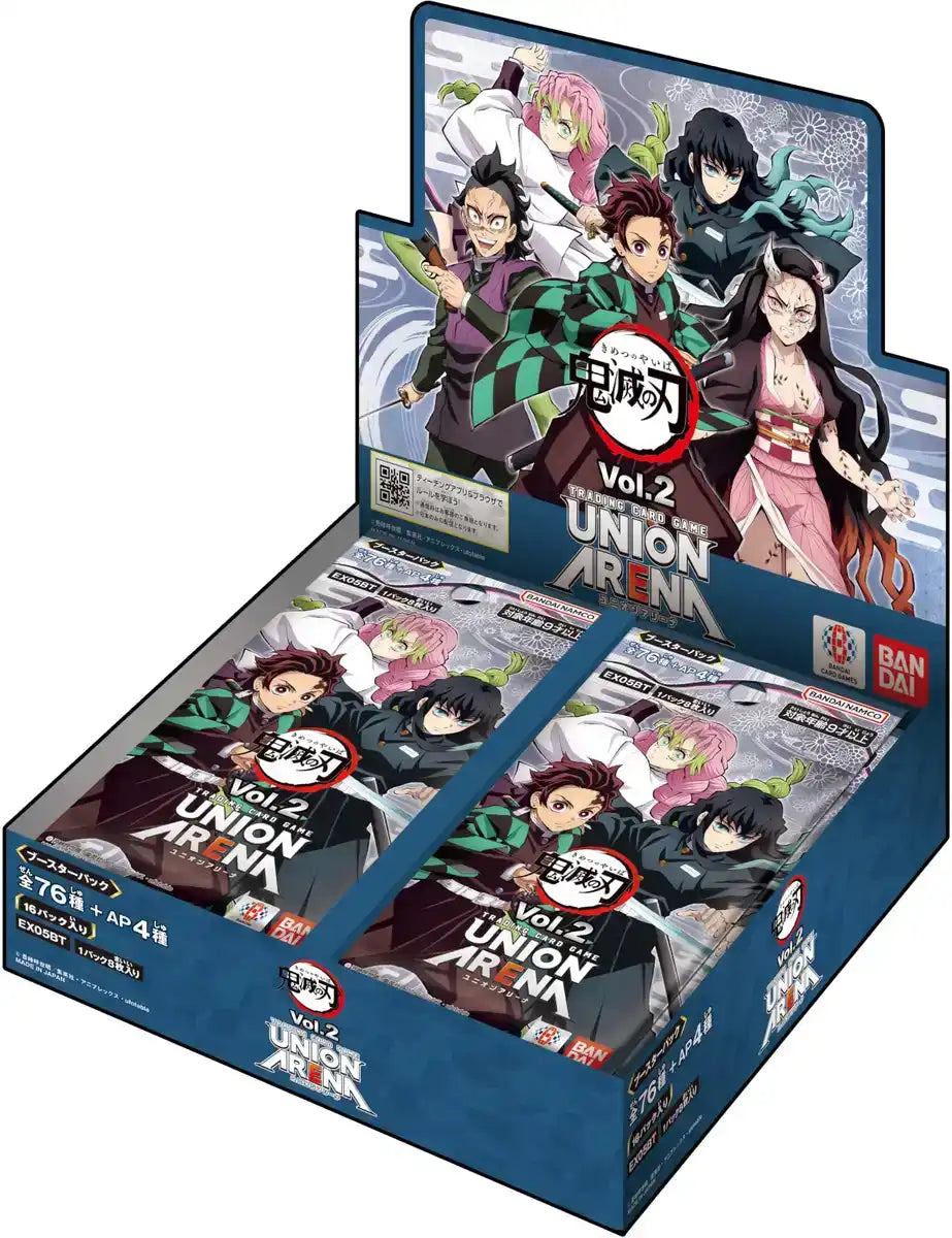 Herds Union Arena Demon Slayer Vol 2 Booster Box Japanese Trading Card Game- Japan Figure Store - #1 Bring To You The Best Japanese Goods