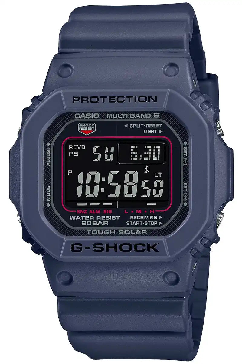 Casio G-Shock Men's Blue Radio Solar Watch with Super Illuminator GW-M5610U-2JF- Japan Figure Store - #1 Bring To You The Best Japanese Goods