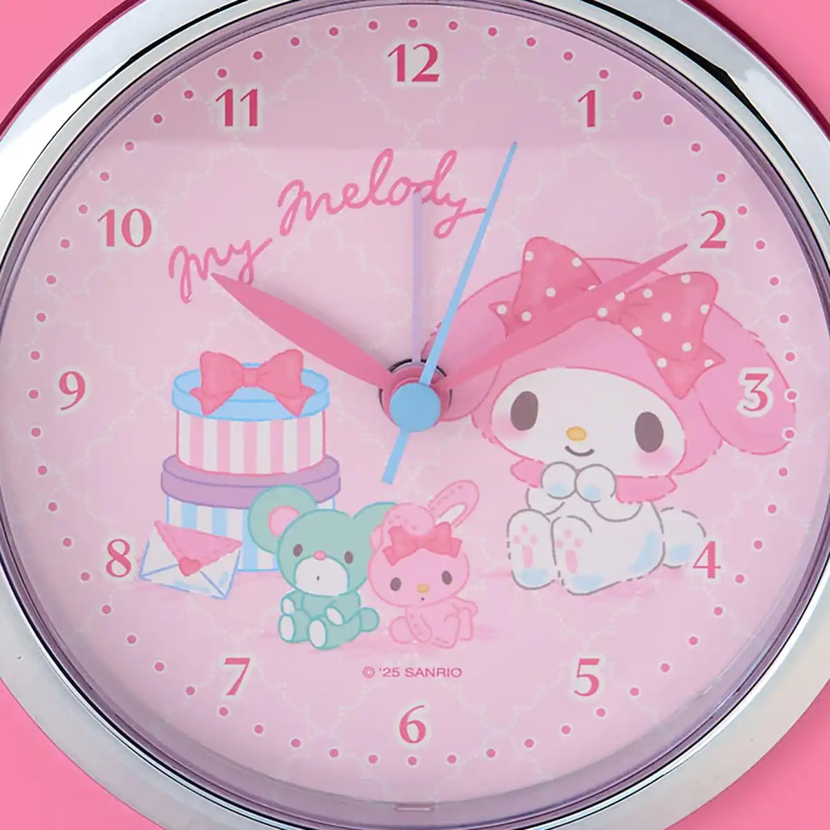 Sanrio My Melody Alarm Clock with Light ABS Resin Model 306673