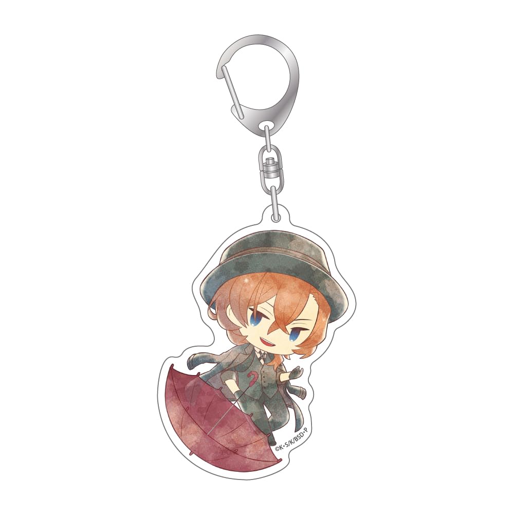 Algernon Product Bungo Stray Dogs Nakahara Chuya Keychain Umbrella Design