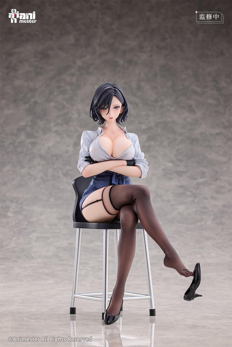 Figurine peinte en PVC et ABS à l'échelle 1/6, Animester, série Anime, Rumi, professeur d'art, 1/6.