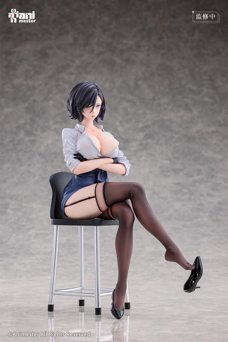Figurine peinte en PVC et ABS à l'échelle 1/6, Animester, série Anime, Rumi, professeur d'art, 1/6.