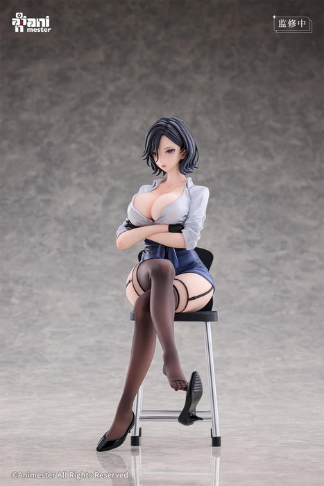 Figurine peinte en PVC et ABS à l'échelle 1/6, Animester, série Anime, Rumi, professeur d'art, 1/6.