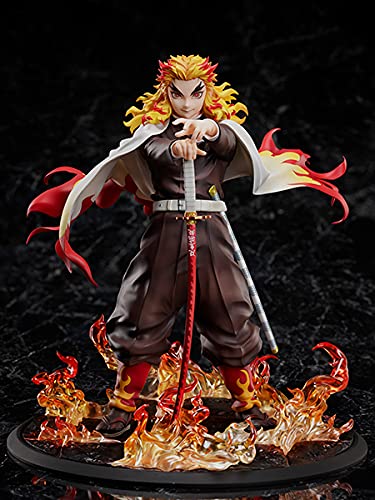 Aniplex Jump Rengoku Kyojuro 1/8 Scale Figure - Demon Slayer Mugen Train Movie