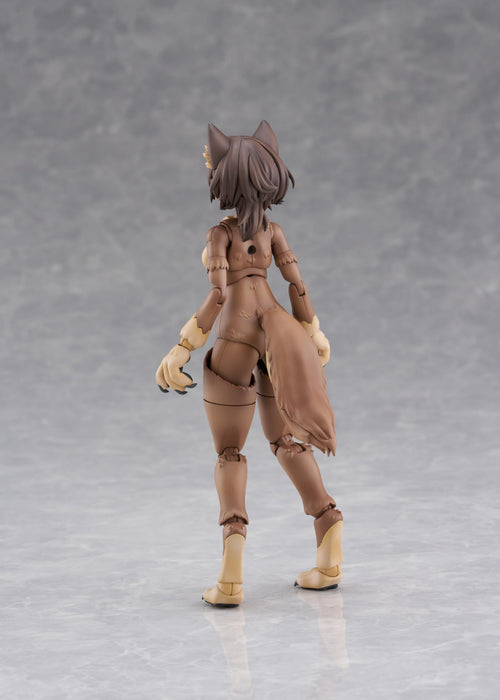 Modèle de loup japonais Qingdao Aoshima KP-02R, 155 mm, ABS, PVC, pré-peint, non à l'échelle.