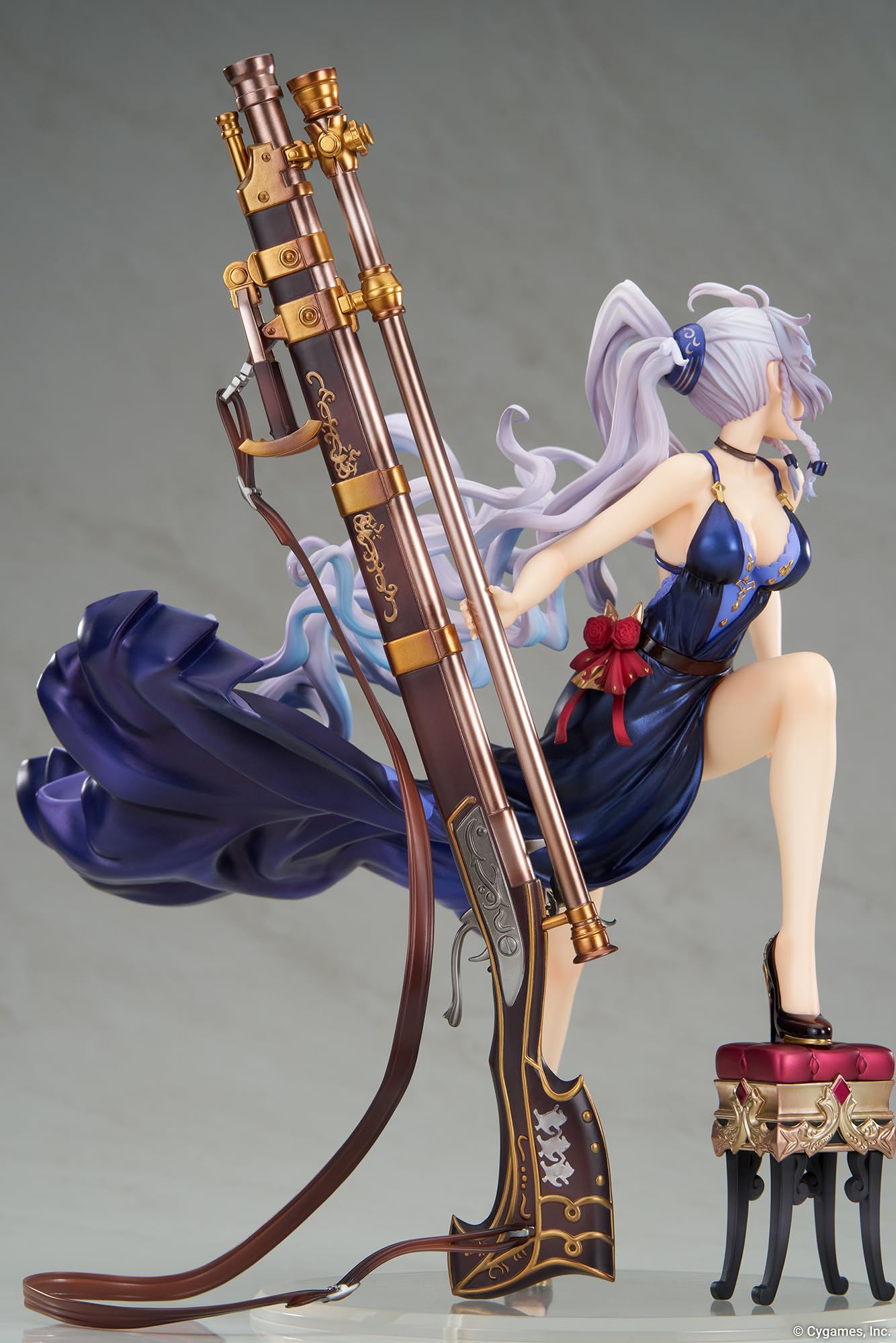 Apex Granblue Fantasy Silva Gentian Blue 1/7 Scale Figure PvC ABS Painted