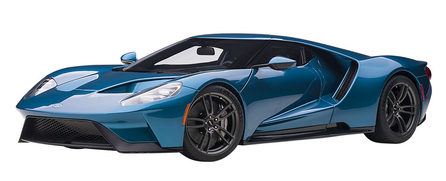 Autoart 1/12 Ford GT 2017 Metallic Blue Model - High Detail Scale Replica- Japan Figure Store - #1 Bring To You The Best Japanese Goods