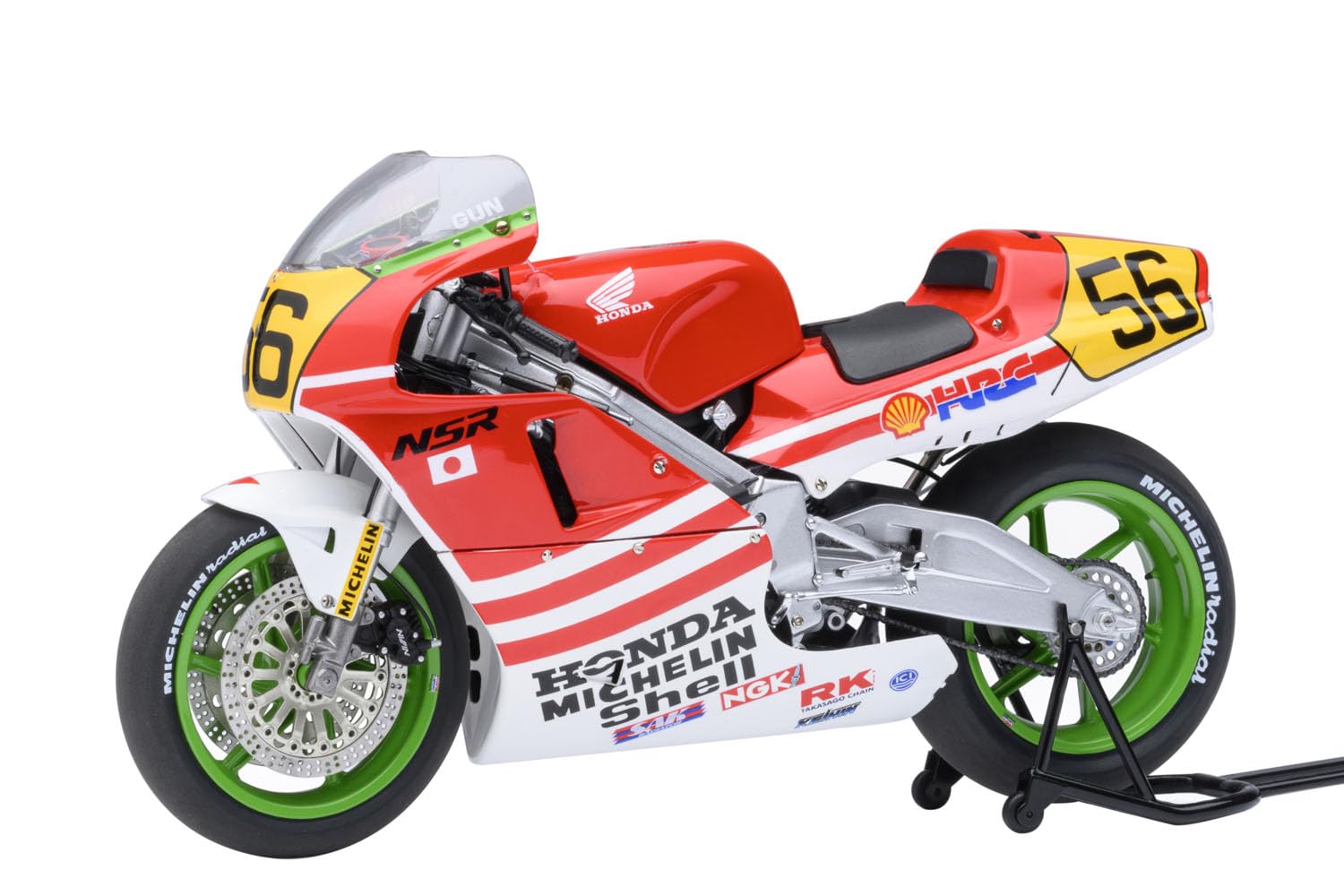 Autoart 1/12 Honda NSR500 WGP500 56 Bari Bari Legend Koma County Helmet