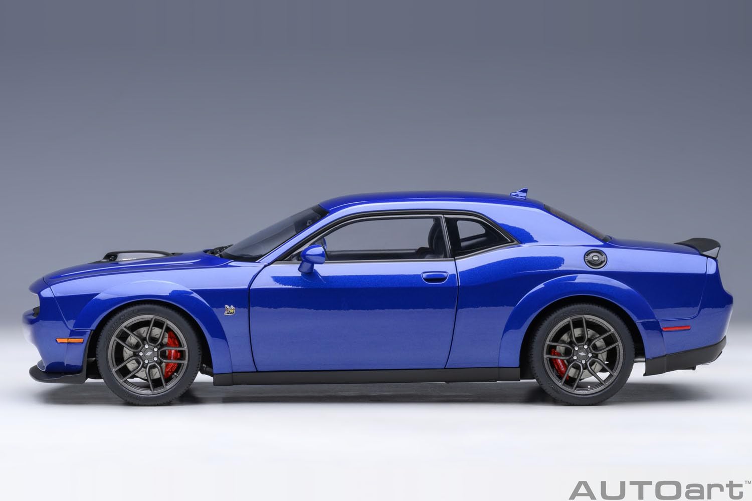 Autoart 1/18 Dodge Challenger R/T Scat Pack Widebody 2022 Indigo Blue Model- Japan Figure Store - #1 Bring To You The Best Japanese Goods