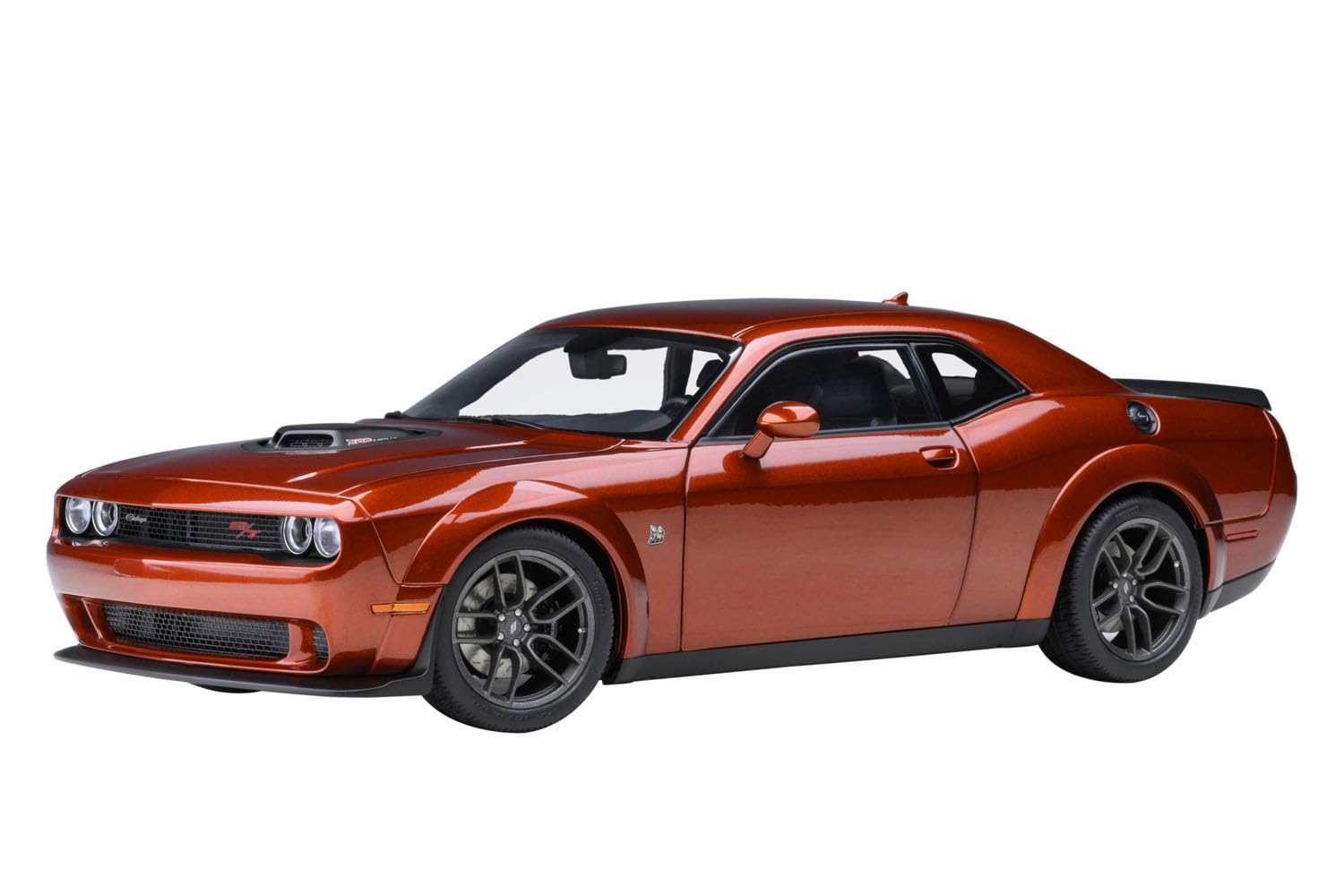 Autoart 1/18 Dodge Challenger R/T Scat Pack Widebody 2022 Metallic Orange- Japan Figure Store - #1 Bring To You The Best Japanese Goods