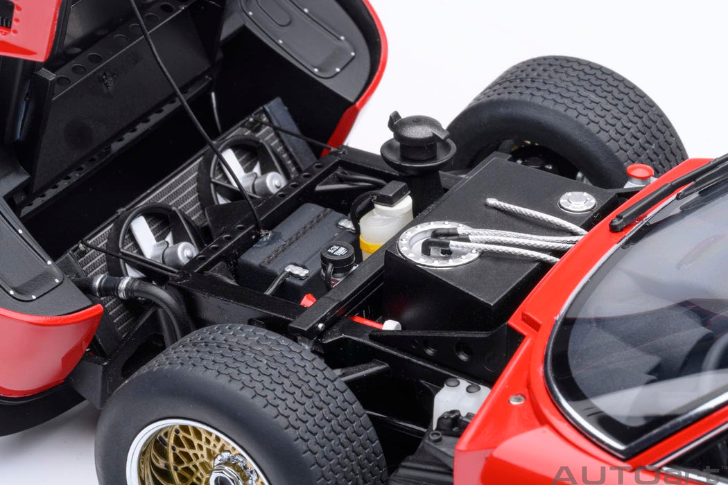 Autoart Lamborghini Miura SVR Jota 1/18 Scale Red Model 79171