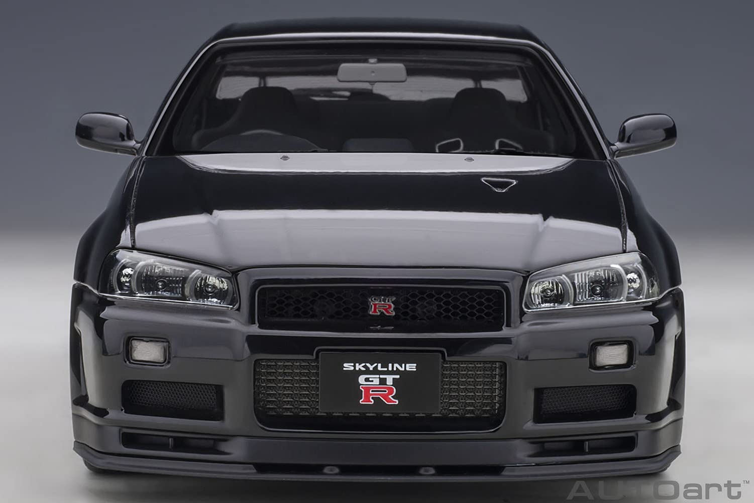 Autoart 1/18 Nissan Skyline GT-R R34 V-Spec II Black Pearl 77407 Model Car- Japan Figure Store - #1 Bring To You The Best Japanese Goods