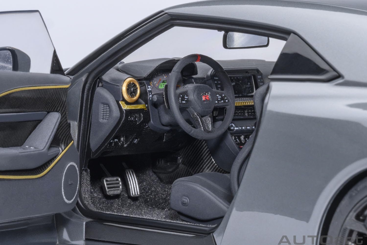 Autoart 1/18 Nissan GT-R50 Italdesign Gray Gold Diecast Model 77510